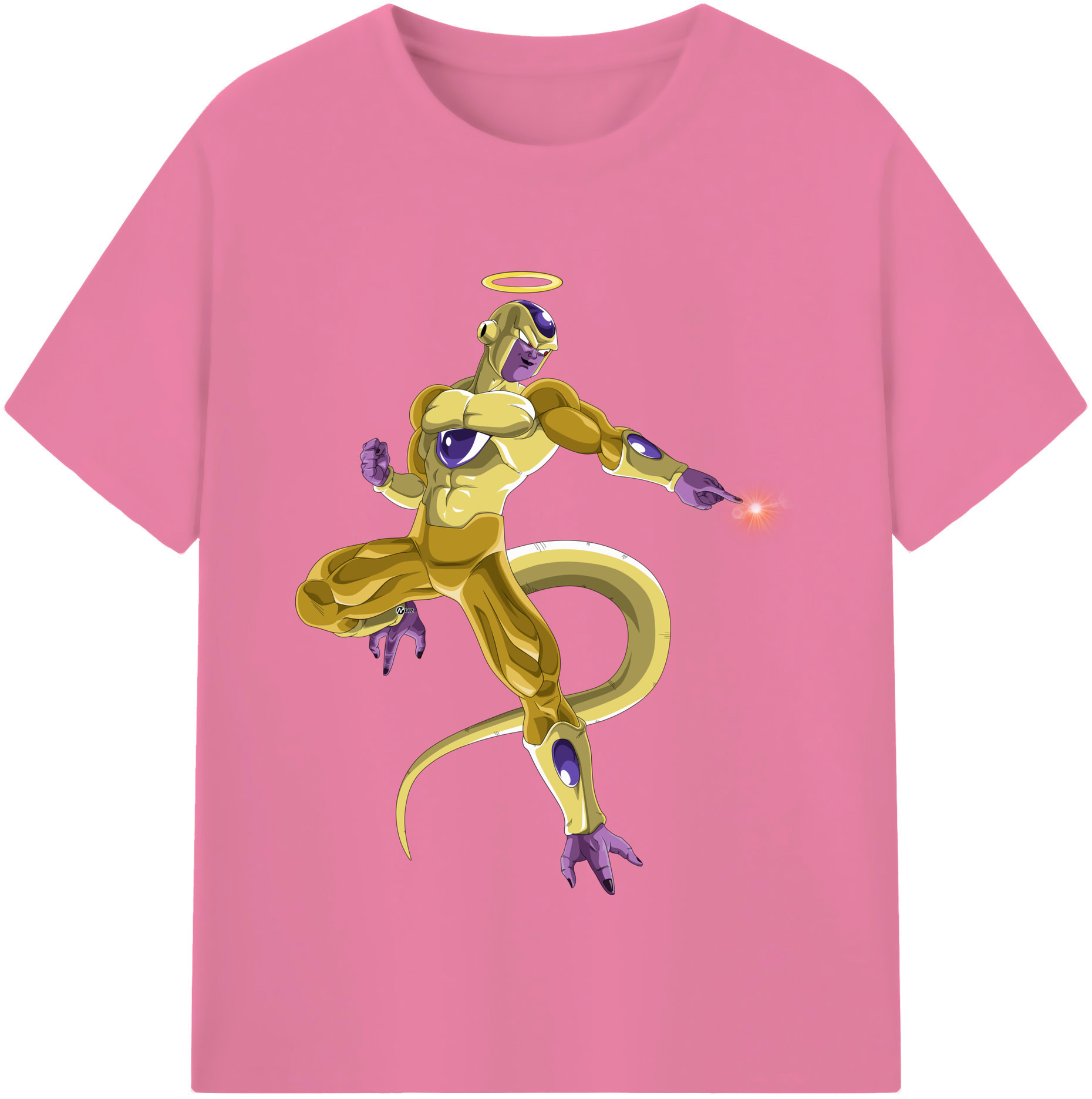 （画像用） ドラゴンボール フリーザ DRAGON BALL Frieza 綿100％半袖Tシャツ（フロントプリント）